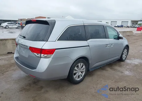 2017 Honda Odyssey Ex-L from USA, damaged, VIN 5FNRL5H69HB021009